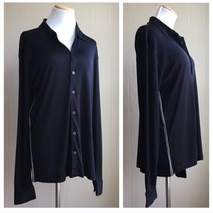 Armani Collezioni Silk Button Down Shirt